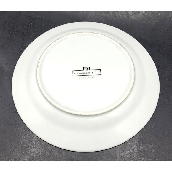 Godinger Dessert Snack Plates Vintage Posters Set of 3 Home Essentials 7.5" - Picture 5 of 8